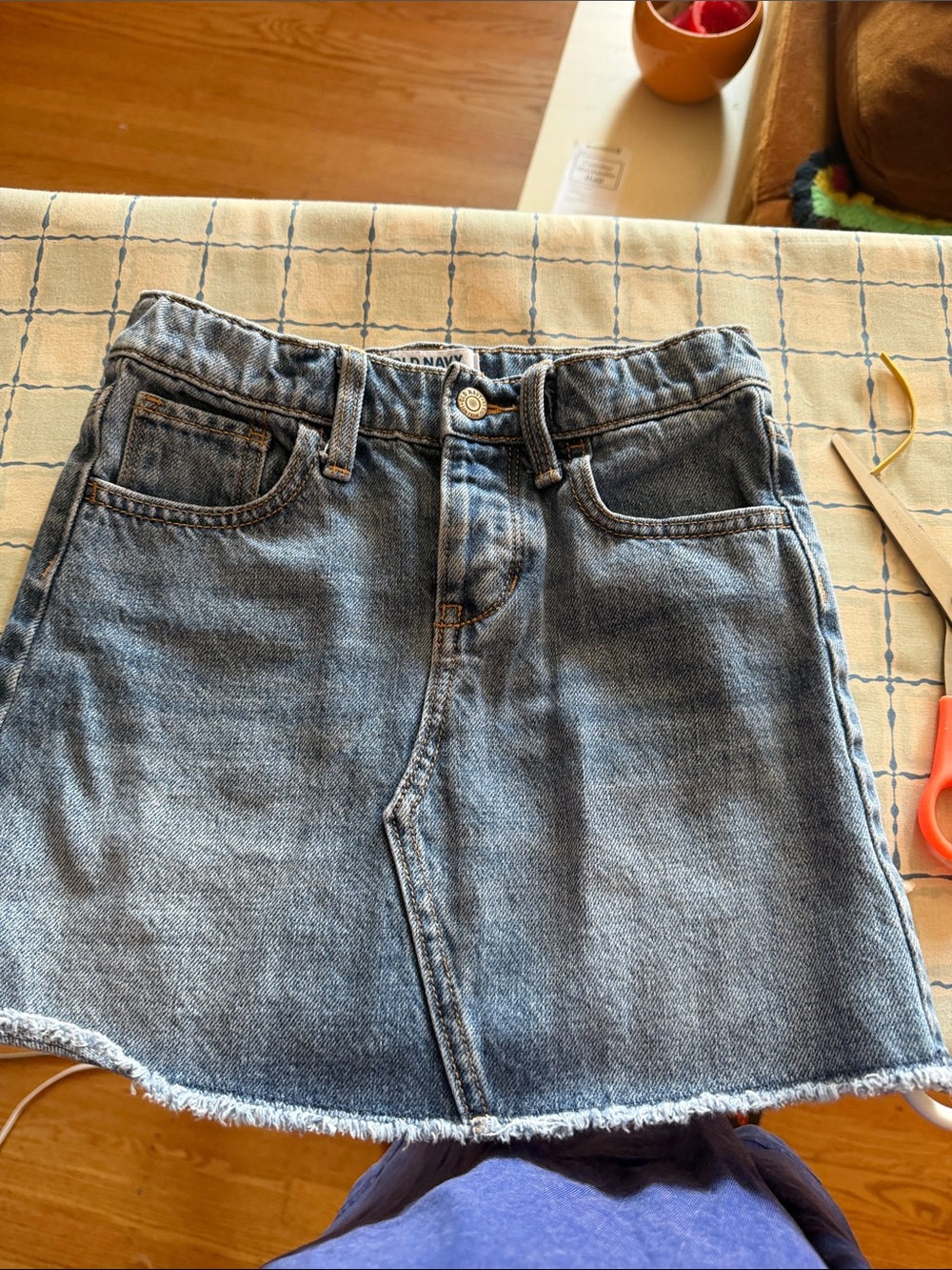 Old Navy Girls' Light Wash Denim Skirt